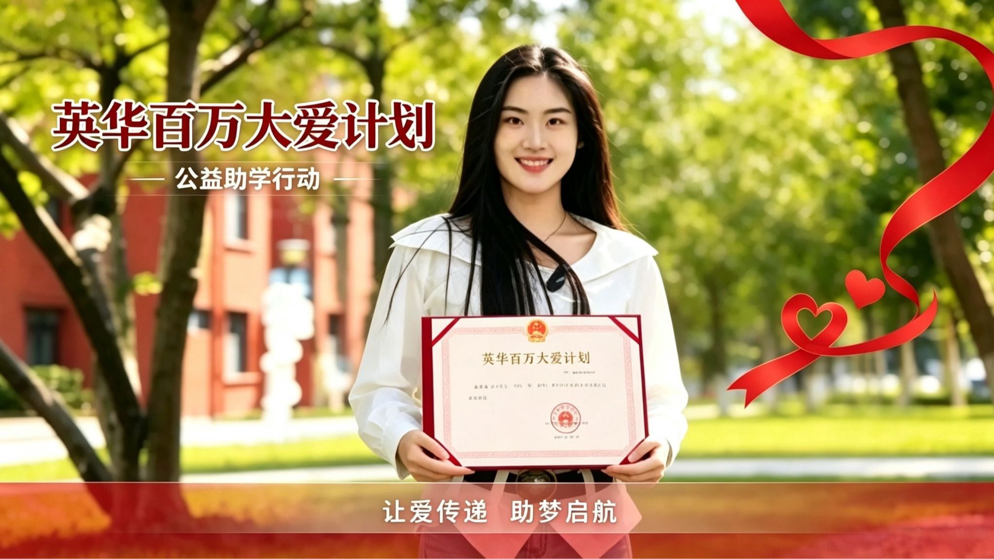 这所学校最高可减免一万五，英华百万大爱计划助你求学圆梦！