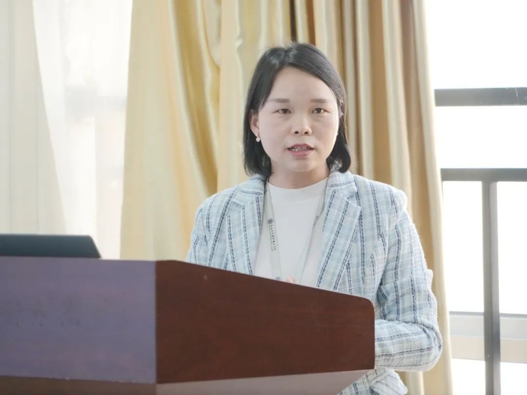 叶春珍详细剖析了专业建设改革